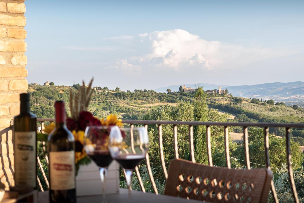 Agriturismo La Rocca Assisi Петриньяно Экстерьер фото